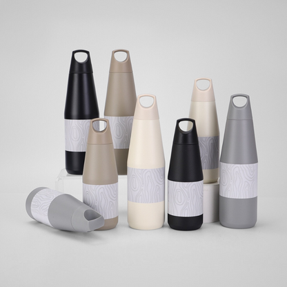Double Wall Thermos Flask Insulated Stainless Steel Powder Coated Luxury Water Bottle