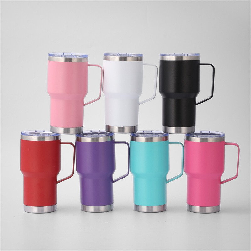 20oz Eco Friendly Stainless Steel Double Wall Insulated Tumbler Car Travel Mug