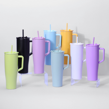 40oz Double-Walled Vacuum Insulated Stainless Steel Car Mug
