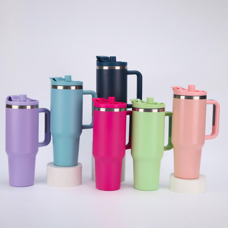 40oz Vacuum Insulated Stainless Steel Car Mug