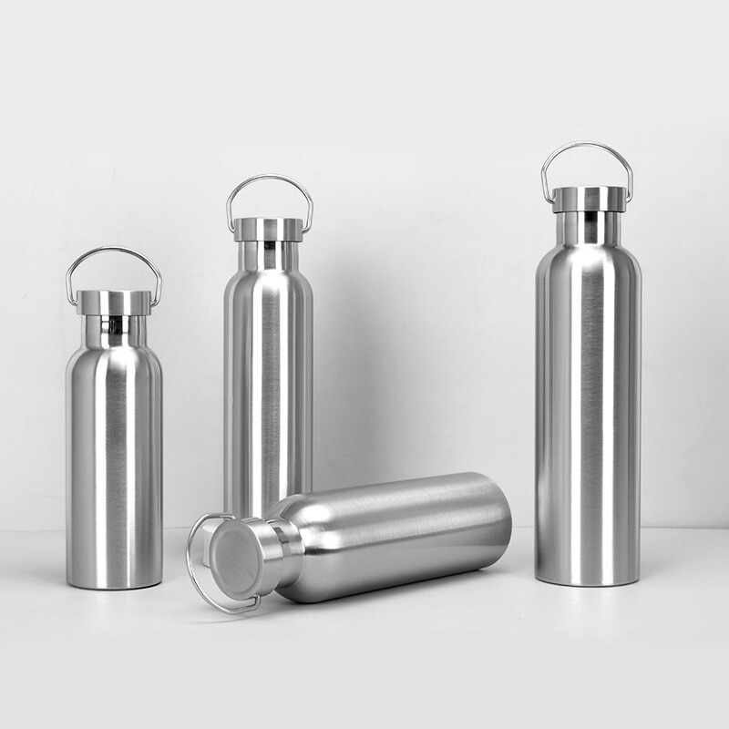 Double Wall Vacuum Flask Stainless Steel Insulated Water Bottles