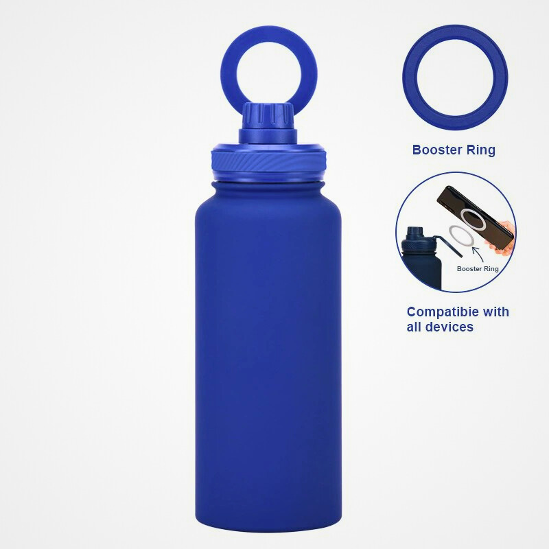 Magnetic Phone Holder Sports Water Bottle