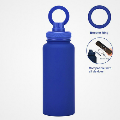Magnetic Phone Holder Sports Water Bottle