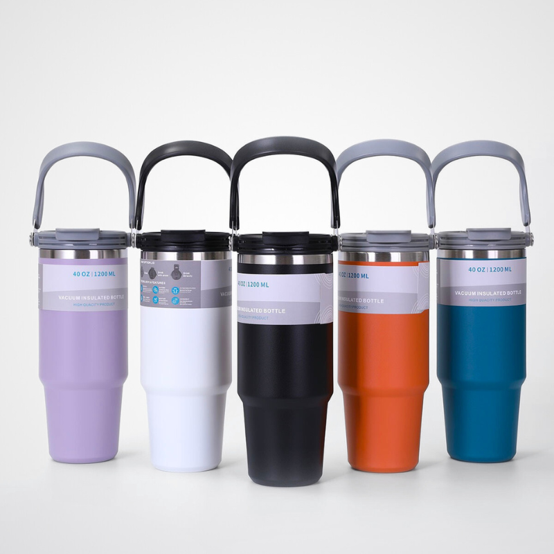 40oz Travel Cup with Lid Vacuum Insulated Stainless Steel Car Mug