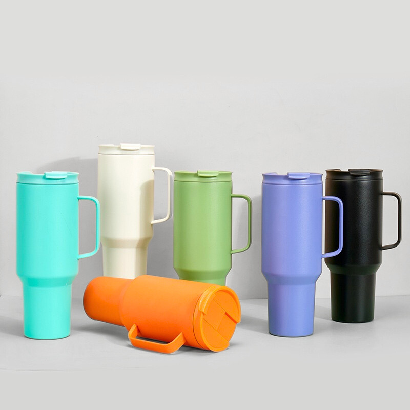 40oz Double Wall Stainless Steel Vacuum Travel Mug