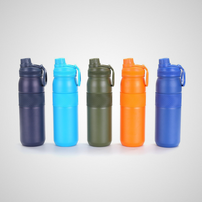 Eco Friendly Double Wall Thermoses 14oz 16oz 22oz Flask Vacuum Insulated Stainless Steel Sports Water Bottle