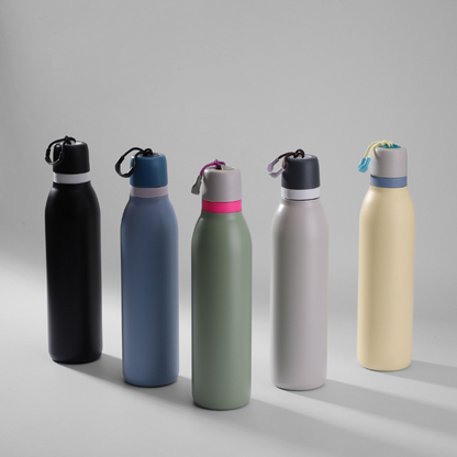 Stainless Steel 18oz Insulated Cup Macaron Color Sports Water Bottle