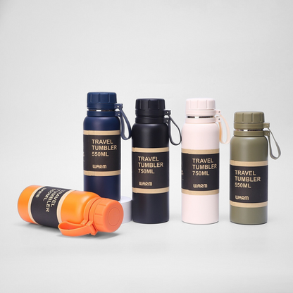 High-Quality Double Wall Stainless Steel Water Bottle for Sports & Outdoor Activities