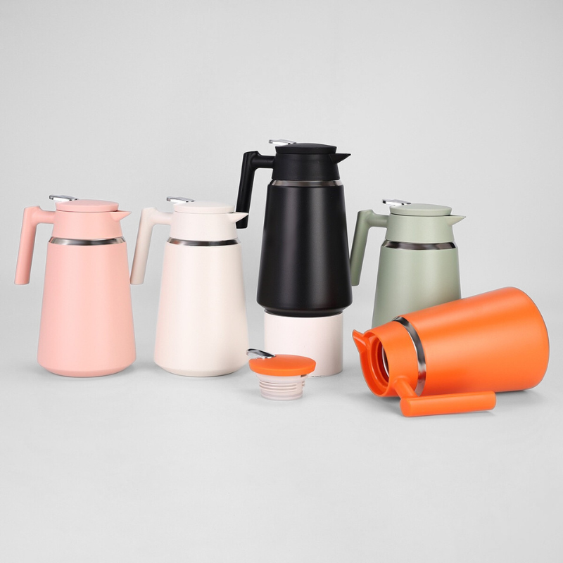 1500ml Conical Coffee Cup Travel Cups Double Wall Stainless Steel Coffee With Lids