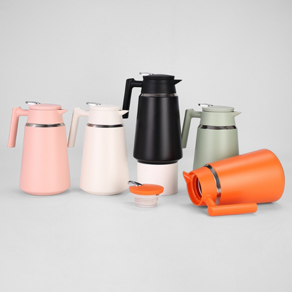 1500ml Conical Coffee Cup Travel Cups Double Wall Stainless Steel Coffee With Lids