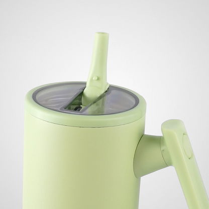 40oz Stainless Steel Car Cup Rotating Handle Large Capacity Insulated Outdoor Sports Bottle