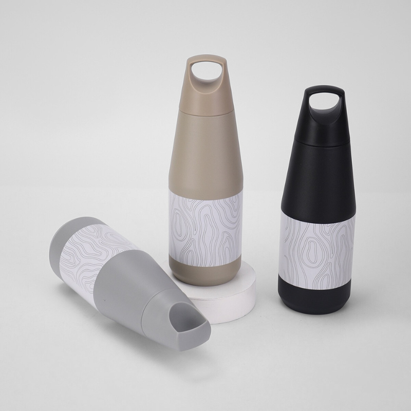 Double Wall Thermos Flask Insulated Stainless Steel Powder Coated Luxury Water Bottle