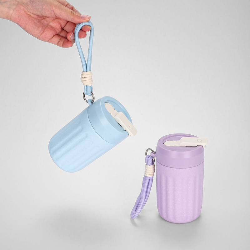 Double-wall Vacuum Stainless Steel Titanium Water Cup Outdoor Portable Coffee Mug