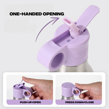 All-Purpose 2 In 1 Can Cooler And Thermo With Opening · Straw Lid