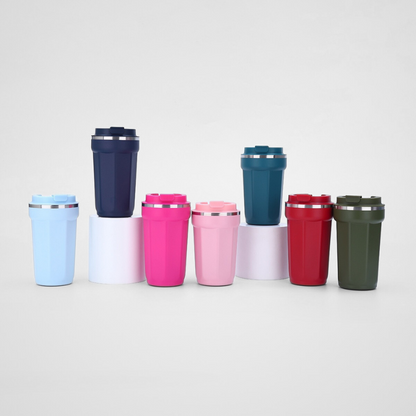 BPA FREE Double Wall Stainless Steel Water Bottle Travel Coffee Mug