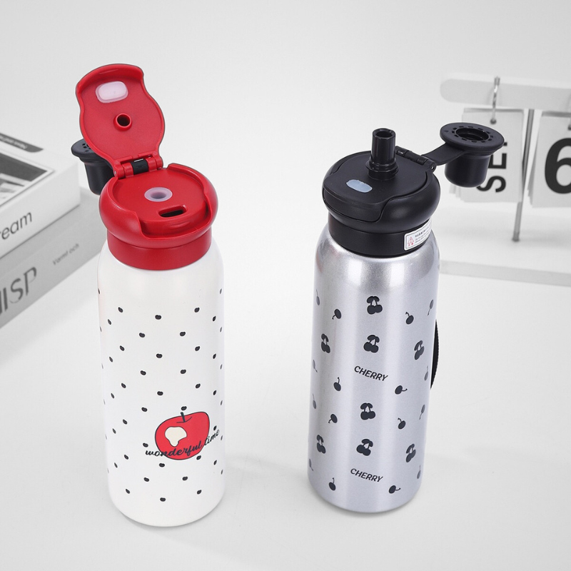 New Design 650ml Outdoor Sports Drinkware Insulated Vacuum Tumbler Stainless Steel Water Bottle