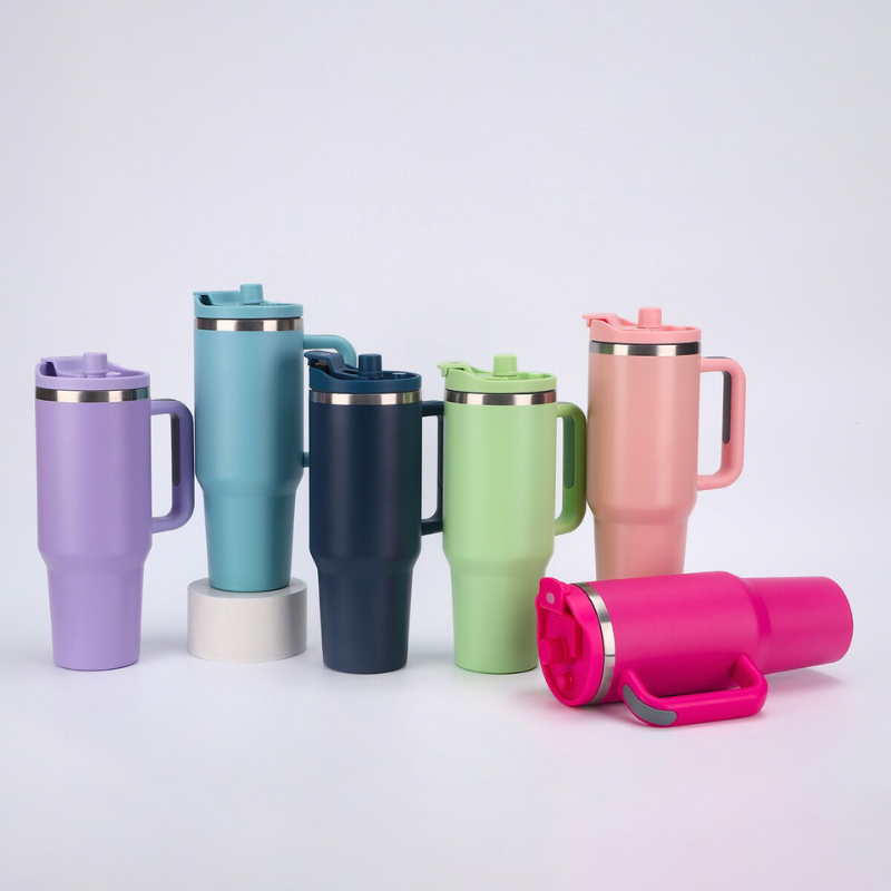 40oz Vacuum Insulated Stainless Steel Car Mug