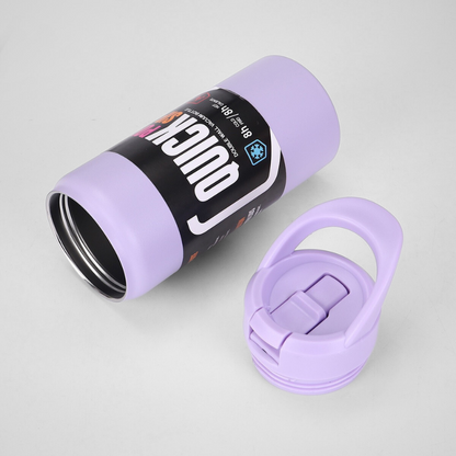 Double Wall Stainless Steel Insulated Vacuum Flask Classic Wide Mouth Water Bottle