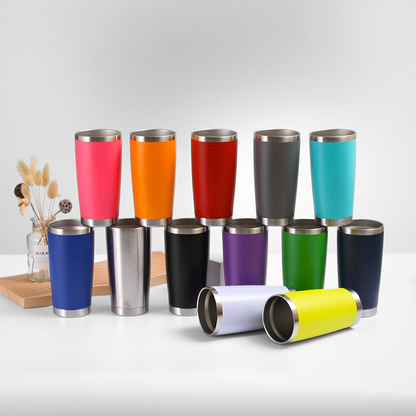 20oz Double Wall Vacuum Insulated Tumbler Stainless Steel Car Travel Coffee Mugs