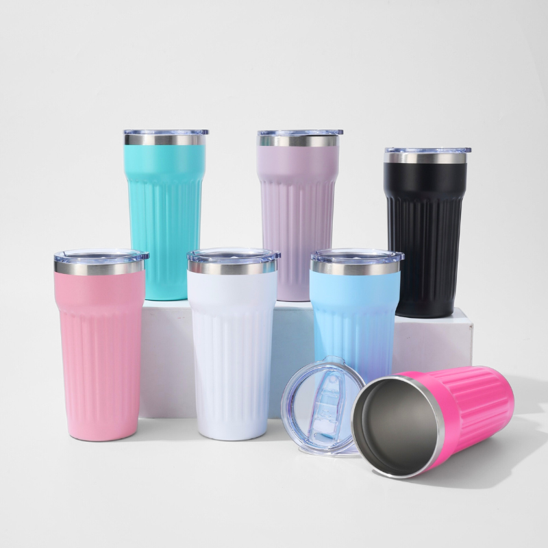 20oz Tumbler Wholesale Powder Coating Double Wall Travel Coffee Mugs