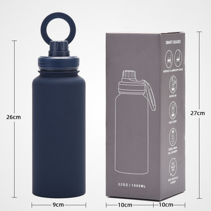 Magnetic Phone Holder Sports Water Bottle