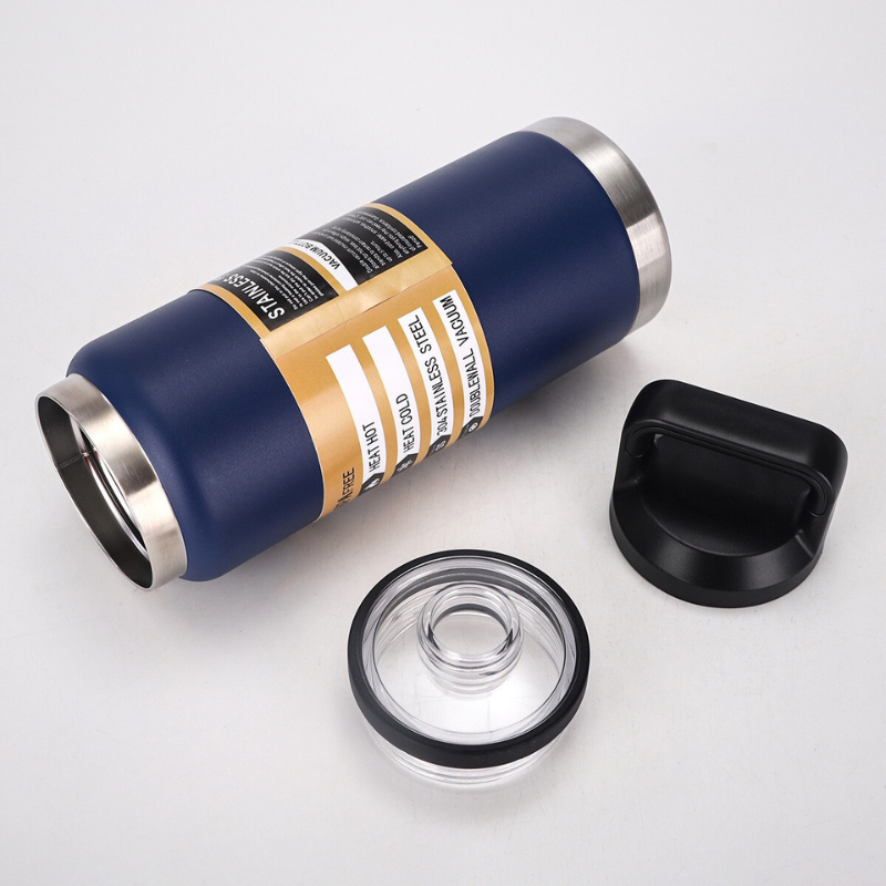 800ml 1000ml Gym Sport Bottle Stainless Steel Bottle Vacuum Insulated Outdoor Sports Fitness Water Bottle with Lid