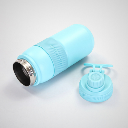 Eco Friendly Double Wall Thermoses 14oz 16oz 22oz Flask Vacuum Insulated Stainless Steel Sports Water Bottle