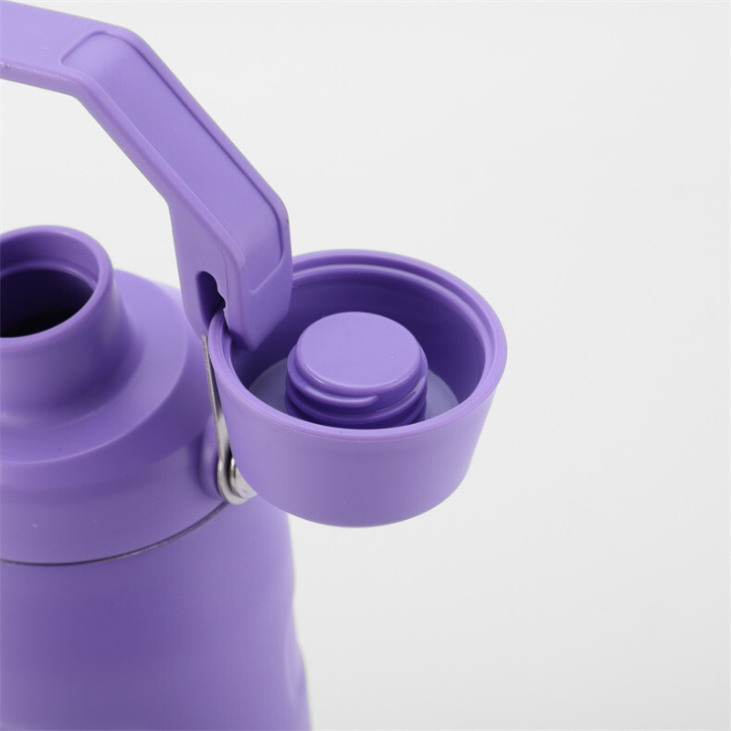 Double Walled Stainless Steel Vacuum Insulated Cycling Water Bottles with Handle