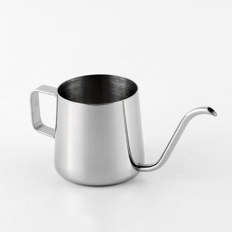 Gooseneck Hand Brewed Coffee Pot Steel Color
