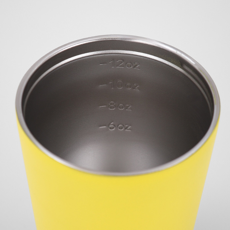 12oz American Style Milk Coffee Cups Vacuum Insulated Double Wall Stainless Steel Tumbler
