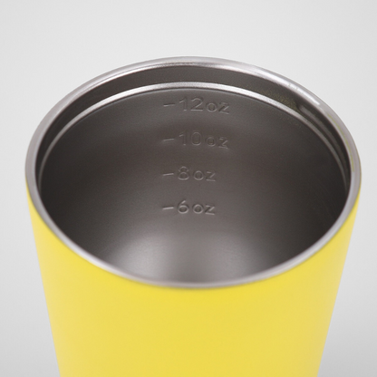 12oz American Style Milk Coffee Cups Vacuum Insulated Double Wall Stainless Steel Tumbler