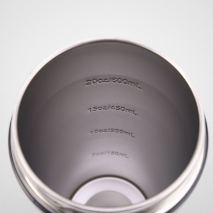 750ml Stainless Steel Vacuum Flask Shaker Water Bottle Insulated Protein Powder Shaker Bottle