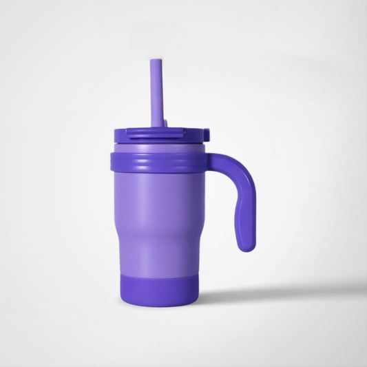 14oz Kids Insulated Tumbler with Handle & Straws · BPA FREE