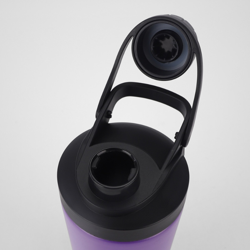 Double Wall 304 Stainless Steel Vacuum Insulated Gym Protein Shaker Bottle