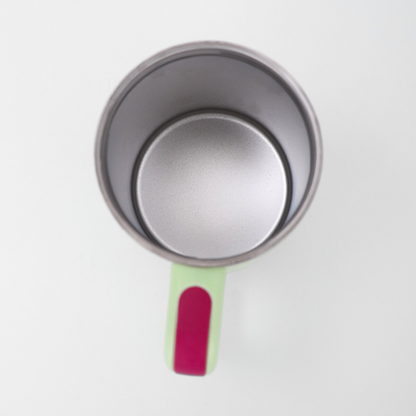 2 in 1 Travel Stainless Steel Compartment Storage Bowl Portable Removable 40oz Double-Layer Water Bottles