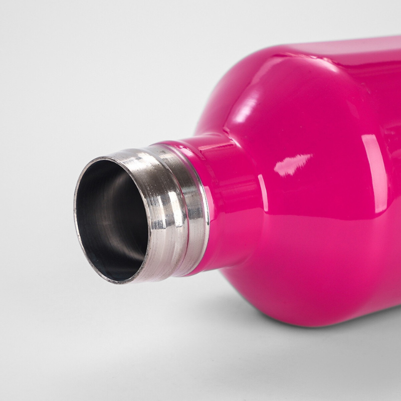 Modern Design Portable Diamond-Shaped Hexagonal Wine Stainless Steel Water Bottle