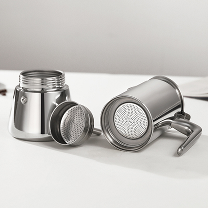 Stovetop Espresso Coffee Maker Stainless Steel Mocha Pot