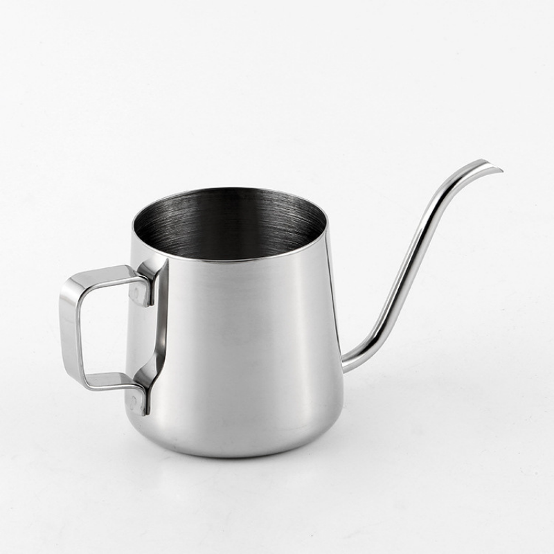 Gooseneck Hand Brewed Coffee Pot Steel Color