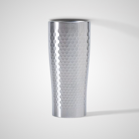 Stainless Steel Double Wall Hammered  Beer Cup