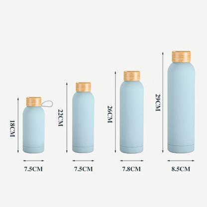 Classic Narrow Mouth Sports Water Bottle Steel