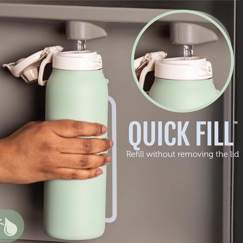 Macron Stainless Steel Thermos Water Bottle