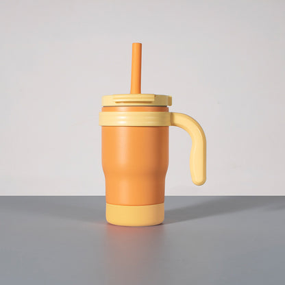 14oz Kids Insulated Tumbler with Handle & Straws · BPA FREE