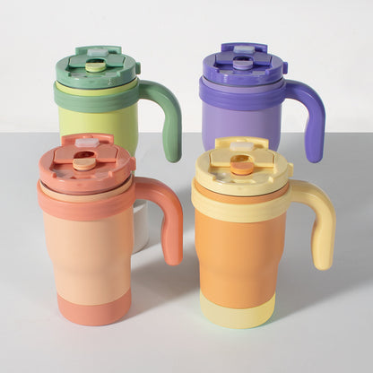 14oz Kids Insulated Tumbler with Handle & Straws · BPA FREE