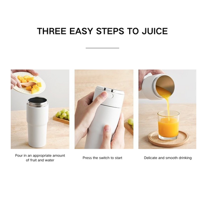 New stainless steel juice cup, convenient multi-functional outdoor thermal insulation juice cup