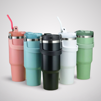 Stainless Steel Coffee Mug With Lids
