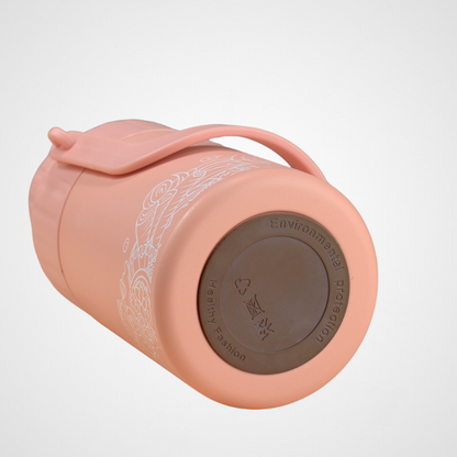 Water Bottle With Handle Vacuum Flask Stainless Steel Insulated Outdoor Thermos Portable Sports Kettle Jug