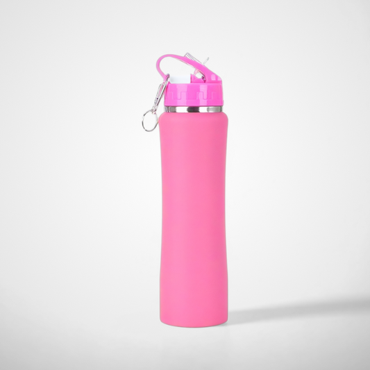 Stainless Steel Vacuum Straw Small Waist Thermos Outdoor Mountaineering Household Water Cup