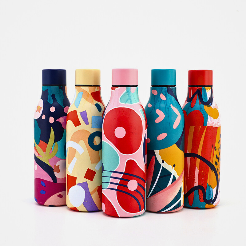 Cola-Shaped Vacuum Insulated Water Bottle