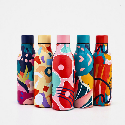 Cola-Shaped Vacuum Insulated Water Bottle