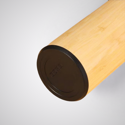 Portable Stainless Steel Bamboo Mugs with Handle